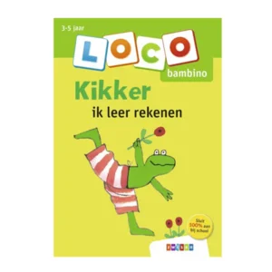 Loco Bambino - Boekje - Kikker - Ik leer rekenen - 3-5 jaar
