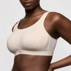 Prima Donna Sport The Gym sport bh zonder beugels in beige