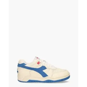Diadora Heritage B.560 Used Legacy Italia Off-White/Blauw Damessneakers