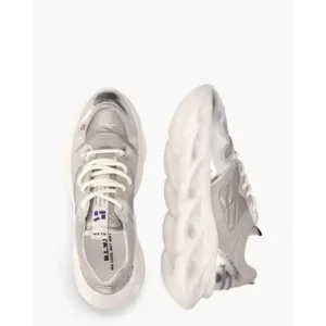 Blah Cassandra Beige/Zilver Damessneakers
