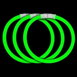 Groene glow armbanden