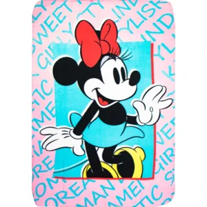 Minnie Mouse fleece deken