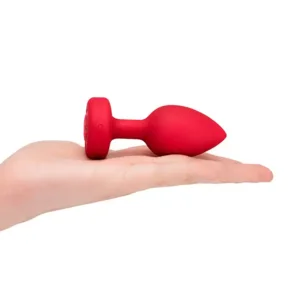 B-Vibe Vibrerende Hartvormige Butt Plug 10.5 Cm