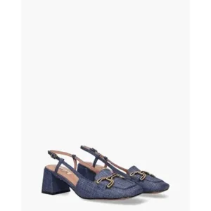 Bibi Lou Renee Blauw Damesloafers