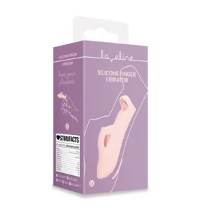 Loveline Silicone Finger Vibrator Touch Of Pink 11 cm
