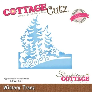 Scrapping Cottage CottageCutz Wintery Trees