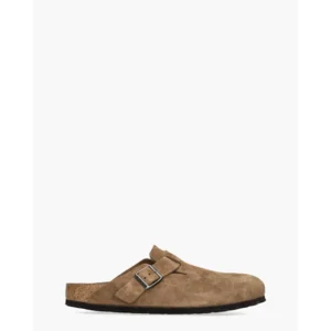 Birkenstock Boston Bruine Herenslippers