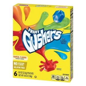 Fruit Gushers Strawberry Tropical 136 gr.