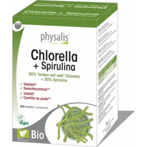Physalis Chlorella + Spirulina 200tab