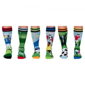 Odd Socks Heren Sokken Free Kick Multipack Mismatched 39-46 Cadeaudoos