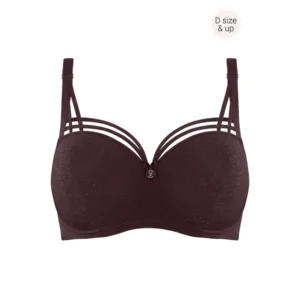 Marlies Dekkers – Dame de Paris – BH Voorgevormd – 35530 – Aubergine and Silver Lurex