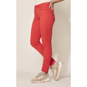 Para Mi Dames broek: Celine Sweet Cotton, Heaven uni, Grapefruit, L32  (PARA.203 )