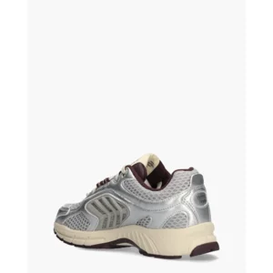 Mercer Amsterdam The Re-Run EVO Silver Zilver/Bordeaux Damessneakers