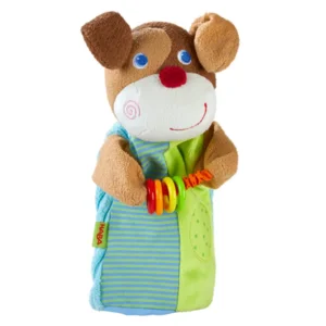 Handpop - Hond - Met klepperringen