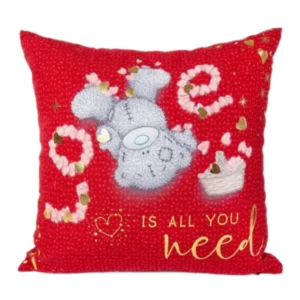 Knuffel - Kussen - Love is all you need - 30x30cm