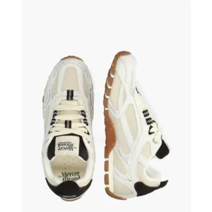 Mercer The Re-Run Drive Off White Damessneakers