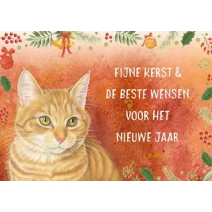 Kaart - Kerst - JBS - Fijne kerst & de beste wensen voor het nieuwe jaar - KSF053