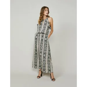 Summum Woman: Lang jurk met paisley print ( SUM.12 )