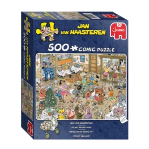 Puzzel - Jan van Haasteren - Op het nieuwe jaar - 500st.