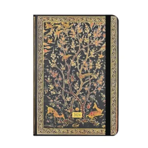 Agenda - 2024 - Compact - 16 Maanden - Perzisch bos - 12,7x17,8cm