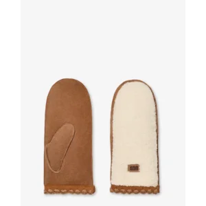 UGGfluff Scalloped Mitten Nimbus Dameswanten