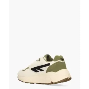 HI-TEC HTS Shadow RGS Off-White/Zwart/Groen Herensneakers