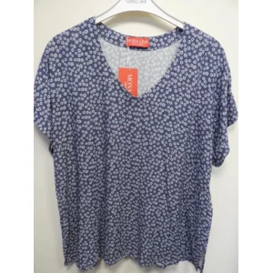 Mona Lisa Bloes met bloemetjes ( Duitse Maten ) ( Mona.124 )