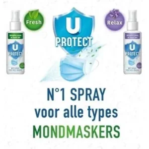 U PROTECT: Mondmasker spray: Fresh: lavendel, tijm, citroen