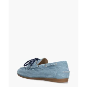 Posa Boat Loafer Denim Dames Veterschoenen