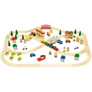 Treinbaanset - Dorp & platteland - 101dlg.