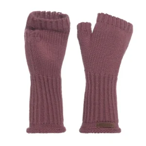 Knit Factory Handschoenen: Cleo, verschillende kleuren: Stone Red, Camel, Beige, Zwart ( Knit.15 / Knit.16 / Knit.17 / Knit.18 )