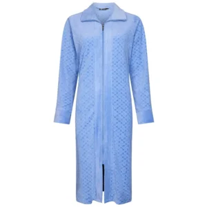 Pastunette Kamerjas Dames: met rits, blauw ( PAS.29 )