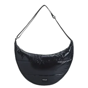 Wouf Black Glossy crossbody tas