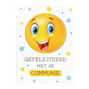 Kaart - Gefeliciteerd met je communie - SCR06-B