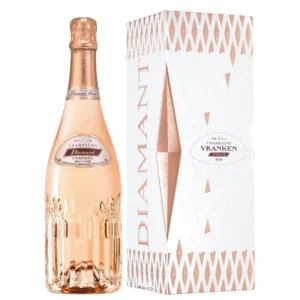 Champagne Vranken, Champagne AC, Cuvée Diamant Rosé in luxe giftbox