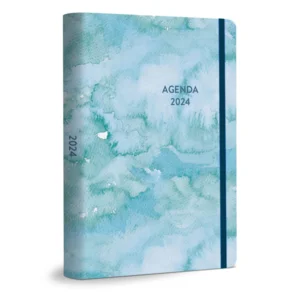 Week agenda - 2024 - Small - Clouds - 10,5x14,2cm