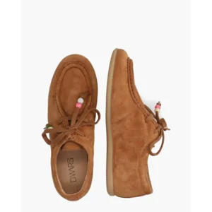 DWRS Label Laval Cognac Dames Veterschoenen