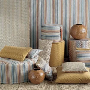 Missoni Pouf Jenkins kleur 148  40 x 30cm
