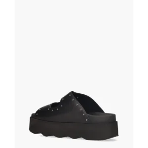 Scholl Heather Zwart Damesslippers