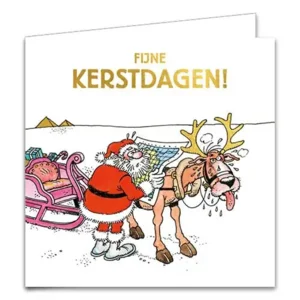 Kaarten - Kerst - Jan van Haasteren - Optuigen & verdwaald- 10st.