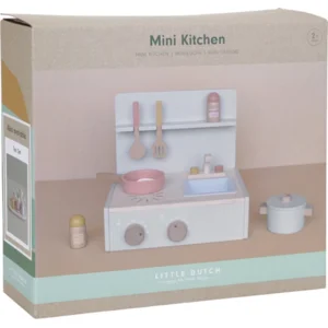 Tafelfornuis - Keuken - Mini - Met toebehoren - Hout - 30x26,5x27,5cm