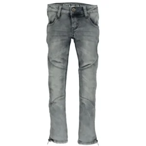 jogging jeans met lange rits Nyati grey