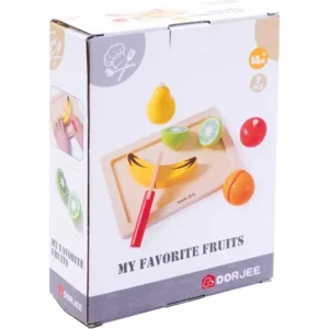 Snijfruit op plankje - Met 5 soorten fruit - 12dlg