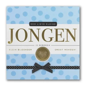 Kaart - Jongen - Glitter & Glamour - SQE.3035