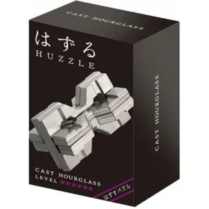 IQ-puzzel - Hourglass - Metaal - Niveau 6