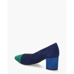 Marcos 19I110 Blauw/Groen Damespumps