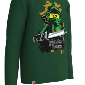 Legowear Jongens Tshirt Lego Ninjago M12010726 Dark Green