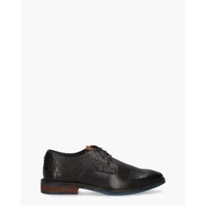 Jenszen Stan Zwart Heren Veterschoenen