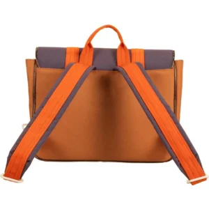 Sticky Lemon Schooltas Blauw Bruin