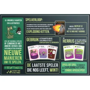 Spel - Zombie Kittens - NL - 7+